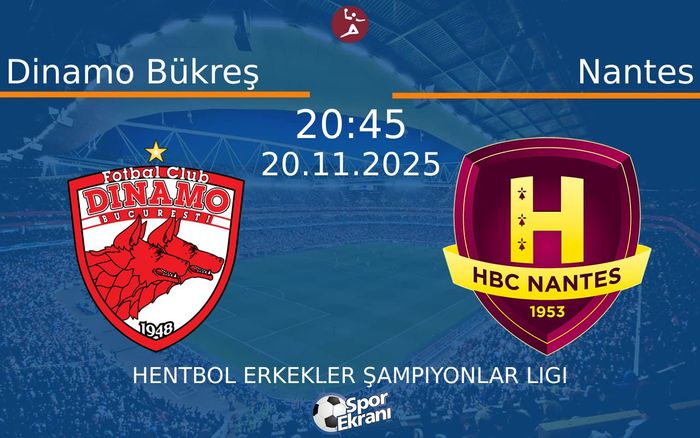 20 Kasım 2025 Dinamo Bükreş vs Nantes maçı Hangi Kanalda Saat Kaçta Yayınlanacak? 20 Kasım 2025 Dinamo Bükreş vs Nantes maçı Hangi Kanalda Saat Kaçta Yayınlanacak?