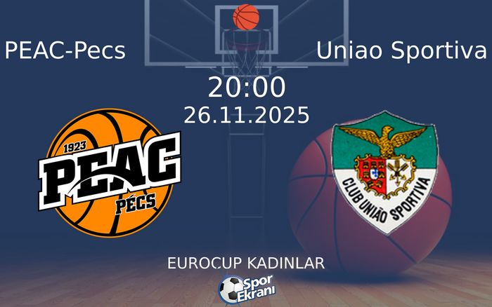 26 Kasım 2025 PEAC-Pecs vs Uniao Sportiva maçı Hangi Kanalda Saat Kaçta Yayınlanacak?