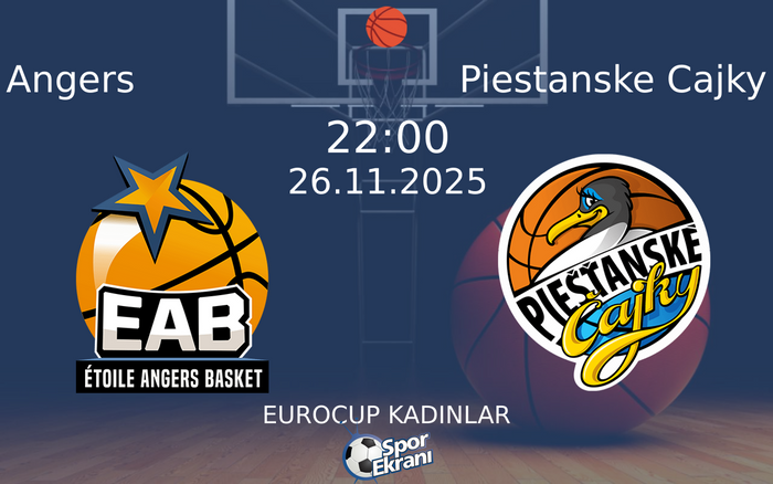 26 Kasım 2025 Angers vs Piestanske Cajky maçı Hangi Kanalda Saat Kaçta Yayınlanacak? 26 Kasım 2025 Angers vs Piestanske Cajky maçı Hangi Kanalda Saat Kaçta Yayınlanacak?