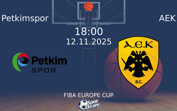 12 Kasım 2025 Petkimspor vs AEK maçı Hangi Kanalda Saat Kaçta Yayınlanacak? 12 Kasım 2025 Petkimspor vs AEK maçı Hangi Kanalda Saat Kaçta Yayınlanacak?