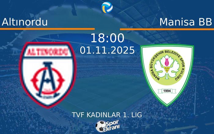 01 Kasım 2025 Altınordu vs Manisa BB maçı Hangi Kanalda Saat Kaçta Yayınlanacak?