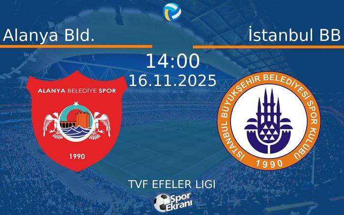 16 Kasım 2025 Alanya Bld. vs İstanbul BB maçı Hangi Kanalda Saat Kaçta Yayınlanacak?