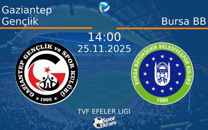 25 Kasım 2025 Gaziantep Gençlik vs Bursa BB maçı Hangi Kanalda Saat Kaçta Yayınlanacak?