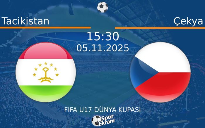 05 Kasım 2025 Tacikistan vs Çekya maçı Hangi Kanalda Saat Kaçta Yayınlanacak?
