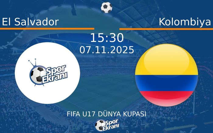 07 Kasım 2025 El Salvador vs Kolombiya maçı Hangi Kanalda Saat Kaçta Yayınlanacak? 07 Kasım 2025 El Salvador vs Kolombiya maçı Hangi Kanalda Saat Kaçta Yayınlanacak?