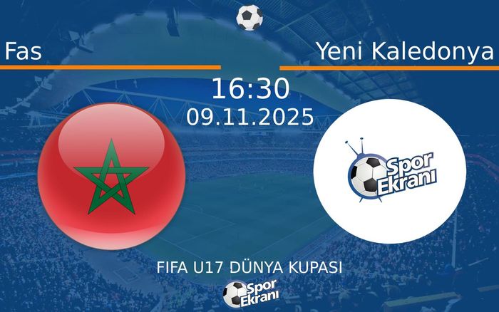09 Kasım 2025 Fas vs Yeni Kaledonya maçı Hangi Kanalda Saat Kaçta Yayınlanacak?