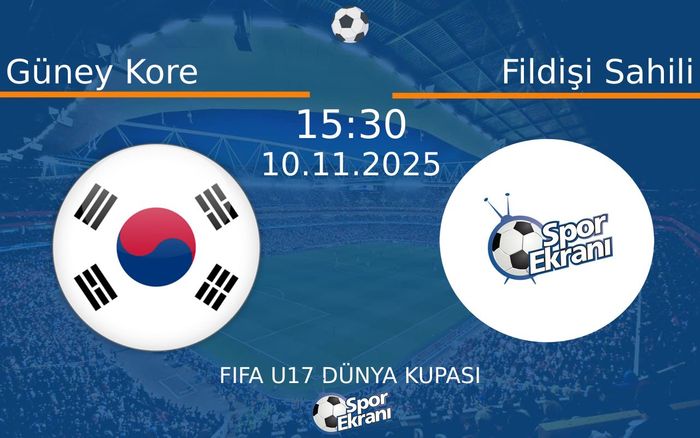10 Kasım 2025 Güney Kore vs Fildişi Sahili maçı Hangi Kanalda Saat Kaçta Yayınlanacak? 10 Kasım 2025 Güney Kore vs Fildişi Sahili maçı Hangi Kanalda Saat Kaçta Yayınlanacak?