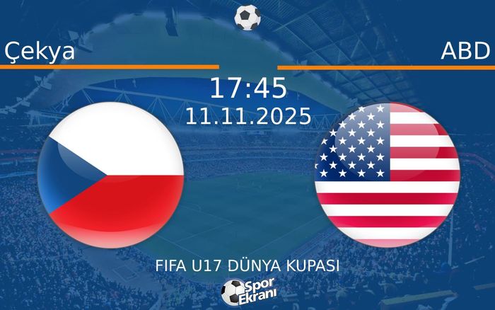 11 Kasım 2025 Çekya vs ABD maçı Hangi Kanalda Saat Kaçta Yayınlanacak? 11 Kasım 2025 Çekya vs ABD maçı Hangi Kanalda Saat Kaçta Yayınlanacak?