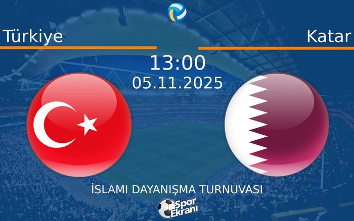 05 Kasım 2025 Türkiye vs Katar maçı Hangi Kanalda Saat Kaçta Yayınlanacak?