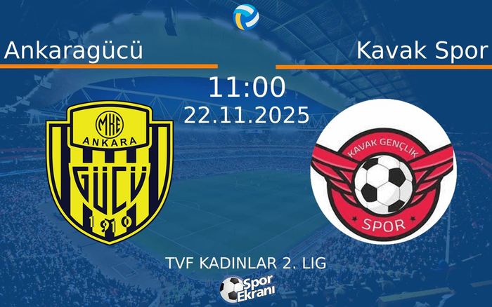 22 Kasım 2025 Ankaragücü vs Kavak Spor maçı Hangi Kanalda Saat Kaçta Yayınlanacak? 22 Kasım 2025 Ankaragücü vs Kavak Spor maçı Hangi Kanalda Saat Kaçta Yayınlanacak?