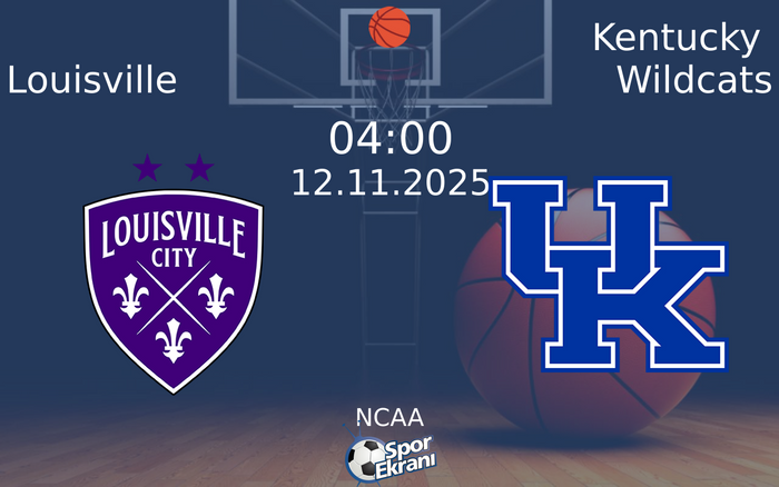 12 Kasım 2025 Louisville vs Kentucky Wildcats maçı Hangi Kanalda Saat Kaçta Yayınlanacak?