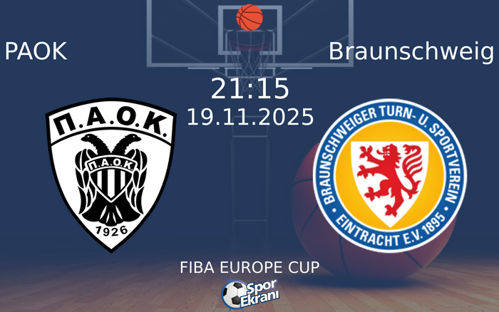 19 Kasım 2025 PAOK vs Braunschweig maçı Hangi Kanalda Saat Kaçta Yayınlanacak?
