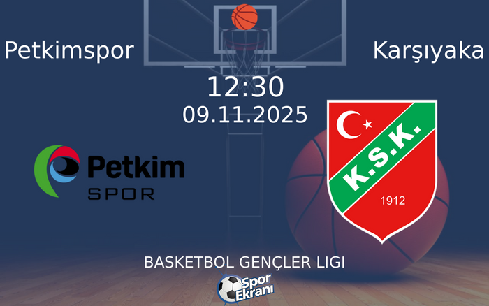 09 Kasım 2025 Petkimspor vs Karşıyaka maçı Hangi Kanalda Saat Kaçta Yayınlanacak?