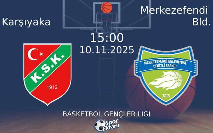 10 Kasım 2025 Karşıyaka vs Merkezefendi Bld. maçı Hangi Kanalda Saat Kaçta Yayınlanacak?
