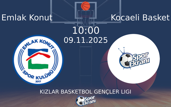 09 Kasım 2025 Emlak Konut vs Kocaeli Basket maçı Hangi Kanalda Saat Kaçta Yayınlanacak? 09 Kasım 2025 Emlak Konut vs Kocaeli Basket maçı Hangi Kanalda Saat Kaçta Yayınlanacak?