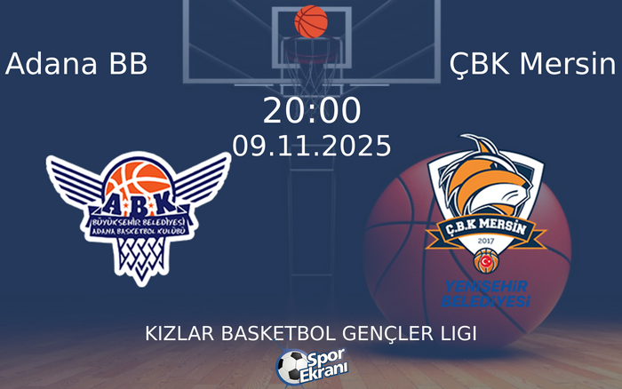 09 Kasım 2025 Adana BB vs ÇBK Mersin maçı Hangi Kanalda Saat Kaçta Yayınlanacak? 09 Kasım 2025 Adana BB vs ÇBK Mersin maçı Hangi Kanalda Saat Kaçta Yayınlanacak?
