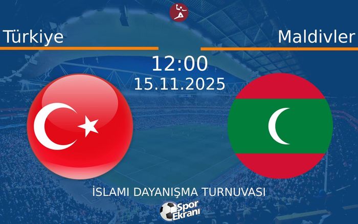 15 Kasım 2025 Türkiye vs Maldivler maçı Hangi Kanalda Saat Kaçta Yayınlanacak?
