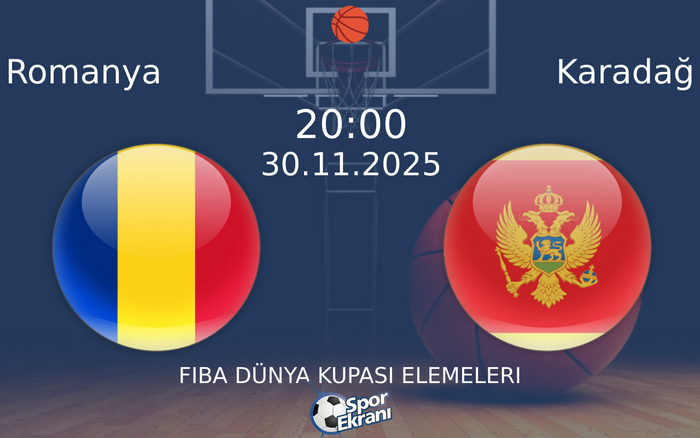 30 Kasım 2025 Romanya vs Karadağ maçı Hangi Kanalda Saat Kaçta Yayınlanacak?