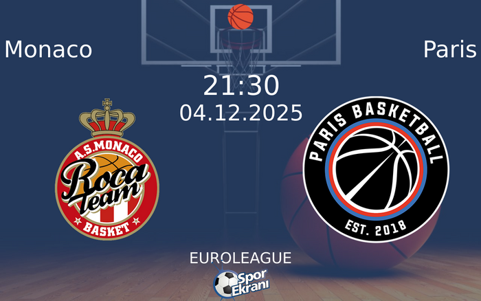 04 Aralık 2025 Monaco vs Paris maçı Hangi Kanalda Saat Kaçta Yayınlanacak?