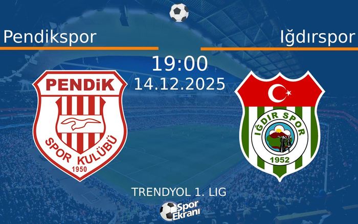 14 Aralık 2025 Pendikspor vs Iğdırspor maçı Hangi Kanalda Saat Kaçta Yayınlanacak?