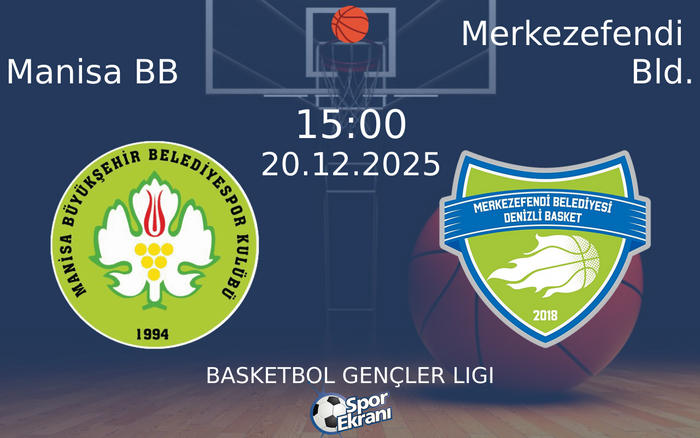 20 Aralık 2025 Manisa BB vs Merkezefendi Bld. maçı Hangi Kanalda Saat Kaçta Yayınlanacak?