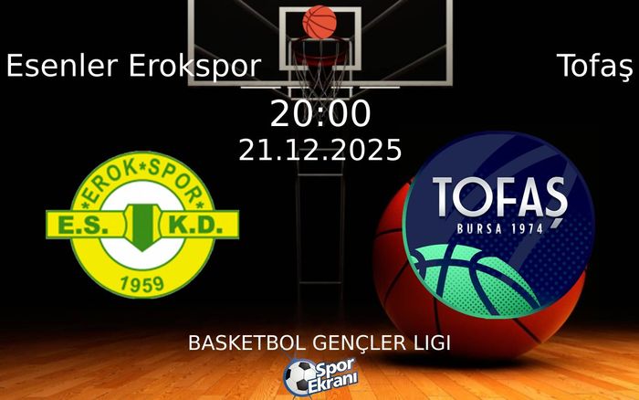 21 Aralık 2025 Esenler Erokspor vs Tofaş maçı Hangi Kanalda Saat Kaçta Yayınlanacak?