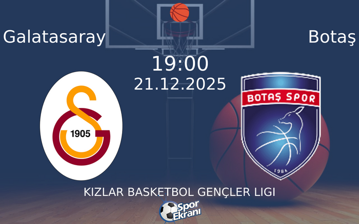 21 Aralık 2025 Galatasaray vs Botaş maçı Hangi Kanalda Saat Kaçta Yayınlanacak? 21 Aralık 2025 Galatasaray vs Botaş maçı Hangi Kanalda Saat Kaçta Yayınlanacak?