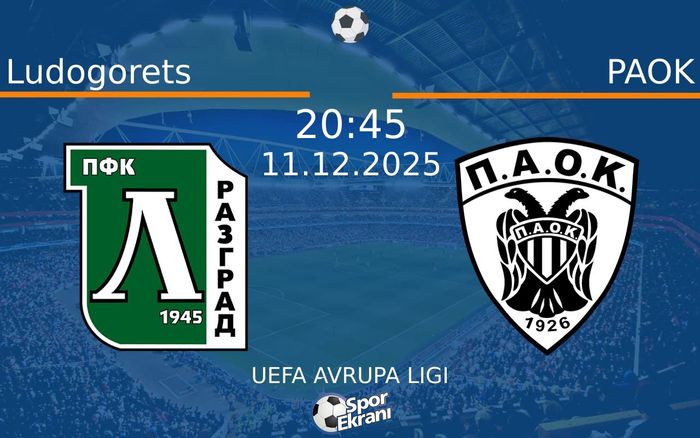 11 Aralık 2025 Ludogorets vs PAOK maçı Hangi Kanalda Saat Kaçta Yayınlanacak?