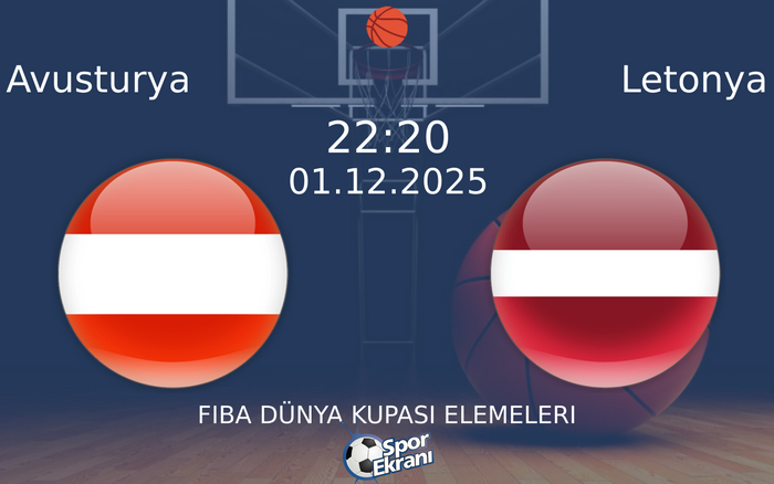 01 Aralık 2025 Avusturya vs Letonya maçı Hangi Kanalda Saat Kaçta Yayınlanacak?