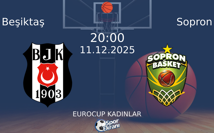 11 Aralık 2025 Beşiktaş vs Sopron maçı Hangi Kanalda Saat Kaçta Yayınlanacak? 11 Aralık 2025 Beşiktaş vs Sopron maçı Hangi Kanalda Saat Kaçta Yayınlanacak?
