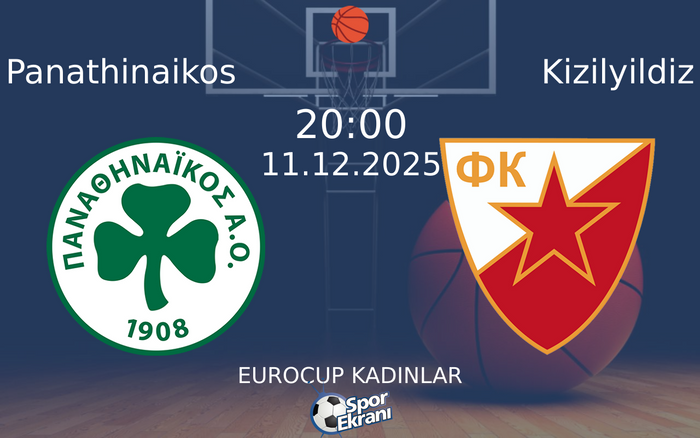 11 Aralık 2025 Panathinaikos vs Kizilyildiz maçı Hangi Kanalda Saat Kaçta Yayınlanacak? 11 Aralık 2025 Panathinaikos vs Kizilyildiz maçı Hangi Kanalda Saat Kaçta Yayınlanacak?