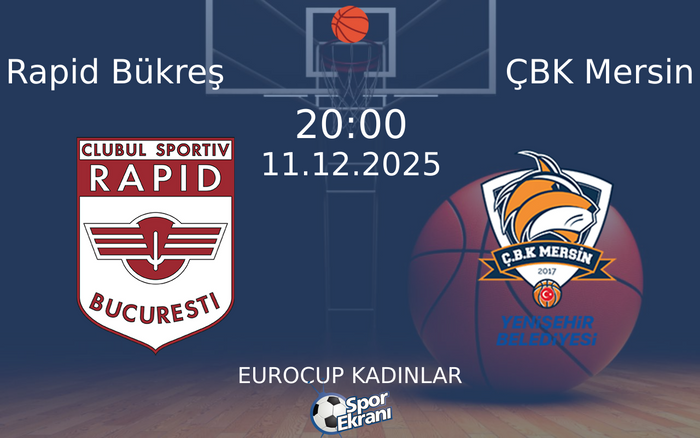 11 Aralık 2025 Rapid Bükreş vs ÇBK Mersin maçı Hangi Kanalda Saat Kaçta Yayınlanacak? 11 Aralık 2025 Rapid Bükreş vs ÇBK Mersin maçı Hangi Kanalda Saat Kaçta Yayınlanacak?