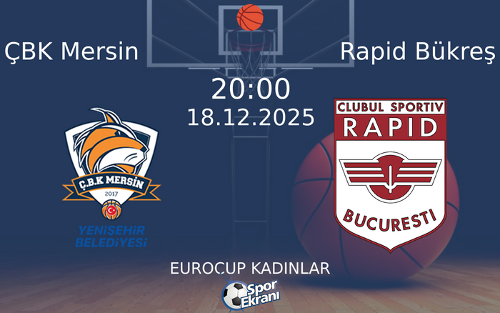 18 Aralık 2025 ÇBK Mersin vs Rapid Bükreş maçı Hangi Kanalda Saat Kaçta Yayınlanacak? 18 Aralık 2025 ÇBK Mersin vs Rapid Bükreş maçı Hangi Kanalda Saat Kaçta Yayınlanacak?