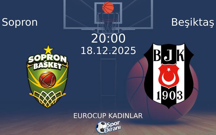 18 Aralık 2025 Sopron vs Beşiktaş maçı Hangi Kanalda Saat Kaçta Yayınlanacak? 18 Aralık 2025 Sopron vs Beşiktaş maçı Hangi Kanalda Saat Kaçta Yayınlanacak?