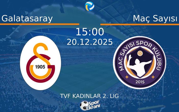 20 Aralık 2025 Galatasaray vs Maç Sayısı maçı Hangi Kanalda Saat Kaçta Yayınlanacak? 20 Aralık 2025 Galatasaray vs Maç Sayısı maçı Hangi Kanalda Saat Kaçta Yayınlanacak?