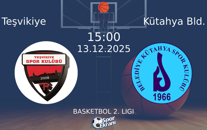 13 Aralık 2025 Teşvikiye vs Kütahya Bld. maçı Hangi Kanalda Saat Kaçta Yayınlanacak? 13 Aralık 2025 Teşvikiye vs Kütahya Bld. maçı Hangi Kanalda Saat Kaçta Yayınlanacak?