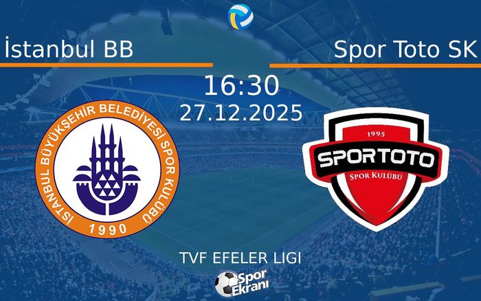27 Aralık 2025 İstanbul BB vs Spor Toto SK maçı Hangi Kanalda Saat Kaçta Yayınlanacak?