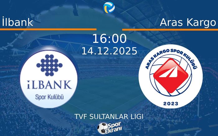 14 Aralık 2025 İlbank vs Aras Kargo maçı Hangi Kanalda Saat Kaçta Yayınlanacak? 14 Aralık 2025 İlbank vs Aras Kargo maçı Hangi Kanalda Saat Kaçta Yayınlanacak?