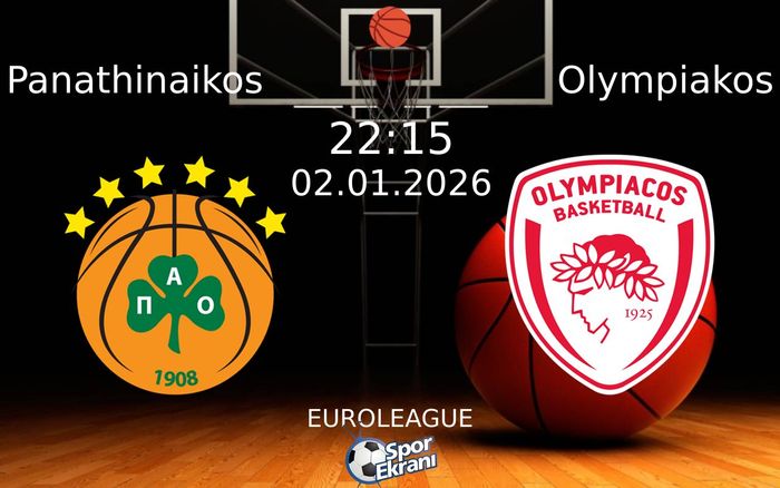 02 Ocak 2026 Panathinaikos vs Olympiakos maçı Hangi Kanalda Saat Kaçta Yayınlanacak? 02 Ocak 2026 Panathinaikos vs Olympiakos maçı Hangi Kanalda Saat Kaçta Yayınlanacak?