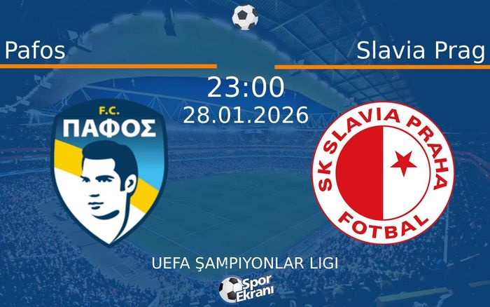 28 Ocak 2026 Pafos vs Slavia Prag maçı Hangi Kanalda Saat Kaçta Yayınlanacak? 28 Ocak 2026 Pafos vs Slavia Prag maçı Hangi Kanalda Saat Kaçta Yayınlanacak?