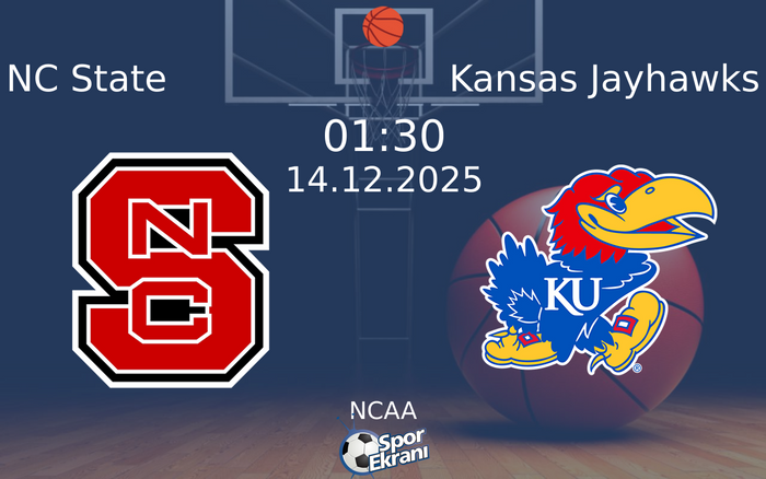 14 Aralık 2025 NC State vs Kansas Jayhawks maçı Hangi Kanalda Saat Kaçta Yayınlanacak?
