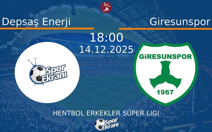 14 Aralık 2025 Depsaş Enerji vs Giresunspor maçı Hangi Kanalda Saat Kaçta Yayınlanacak? 14 Aralık 2025 Depsaş Enerji vs Giresunspor maçı Hangi Kanalda Saat Kaçta Yayınlanacak?