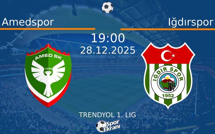 28 Aralık 2025 Amedspor vs Iğdırspor maçı Hangi Kanalda Saat Kaçta Yayınlanacak?