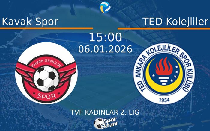 06 Ocak 2026 Kavak Spor vs TED Kolejliler maçı Hangi Kanalda Saat Kaçta Yayınlanacak?