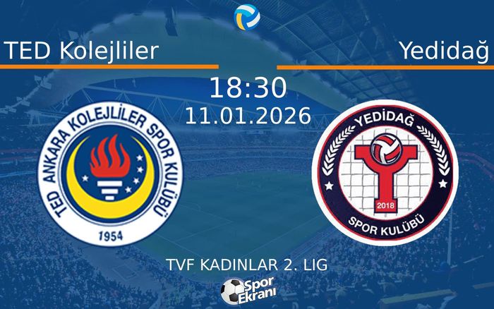11 Ocak 2026 TED Kolejliler vs Yedidağ maçı Hangi Kanalda Saat Kaçta Yayınlanacak? 11 Ocak 2026 TED Kolejliler vs Yedidağ maçı Hangi Kanalda Saat Kaçta Yayınlanacak?