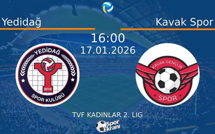 17 Ocak 2026 Yedidağ vs Kavak Spor maçı Hangi Kanalda Saat Kaçta Yayınlanacak? 17 Ocak 2026 Yedidağ vs Kavak Spor maçı Hangi Kanalda Saat Kaçta Yayınlanacak?