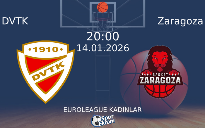 14 Ocak 2026 DVTK vs Zaragoza maçı Hangi Kanalda Saat Kaçta Yayınlanacak? 14 Ocak 2026 DVTK vs Zaragoza maçı Hangi Kanalda Saat Kaçta Yayınlanacak?