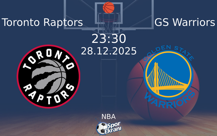 28 Aralık 2025 Toronto Raptors vs GS Warriors maçı Hangi Kanalda Saat Kaçta Yayınlanacak? 28 Aralık 2025 Toronto Raptors vs GS Warriors maçı Hangi Kanalda Saat Kaçta Yayınlanacak?