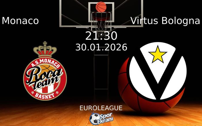 30 Ocak 2026 Monaco vs Virtus Bologna maçı Hangi Kanalda Saat Kaçta Yayınlanacak?