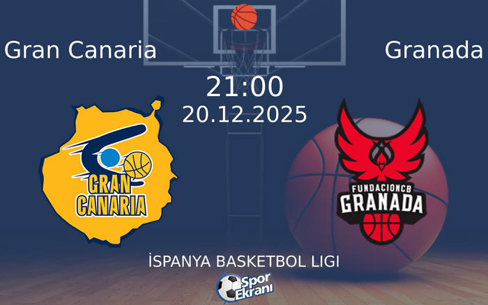 20 Aralık 2025 Gran Canaria vs Granada maçı Hangi Kanalda Saat Kaçta Yayınlanacak? 20 Aralık 2025 Gran Canaria vs Granada maçı Hangi Kanalda Saat Kaçta Yayınlanacak?